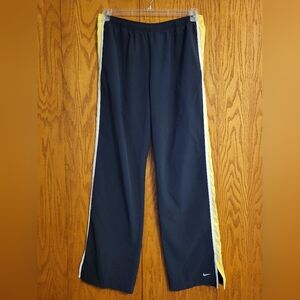 Nike Navy, Yellow & White Pant Size Medium (8-10)